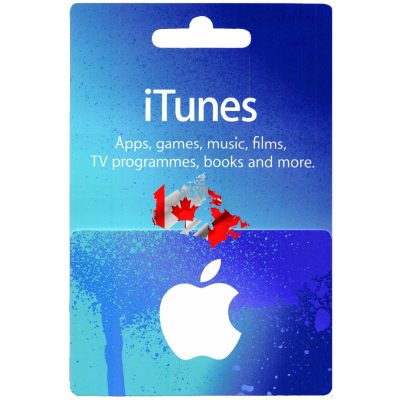 خرید گیفت کارت اپل آیتونز کانادا