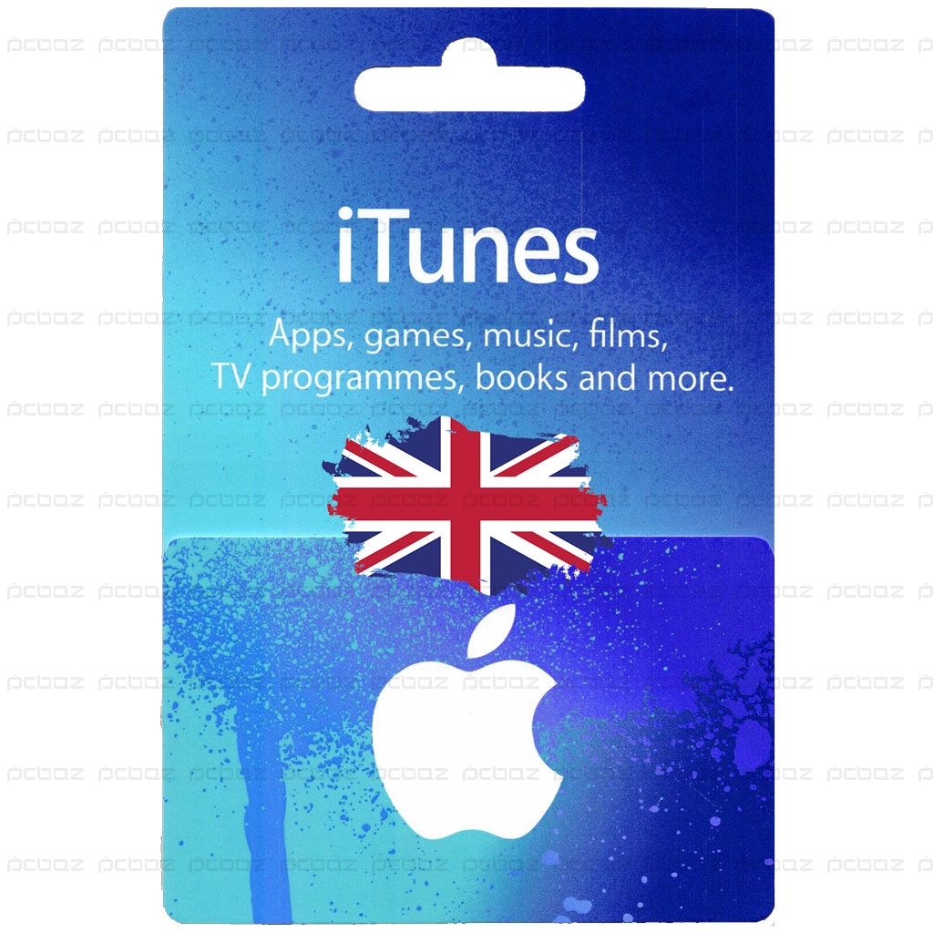 خرید گیفت کارت اپل آیتونز انگلستان